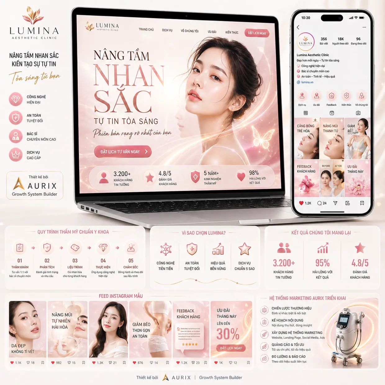 Dự án Lumina do Aurix thực hiện