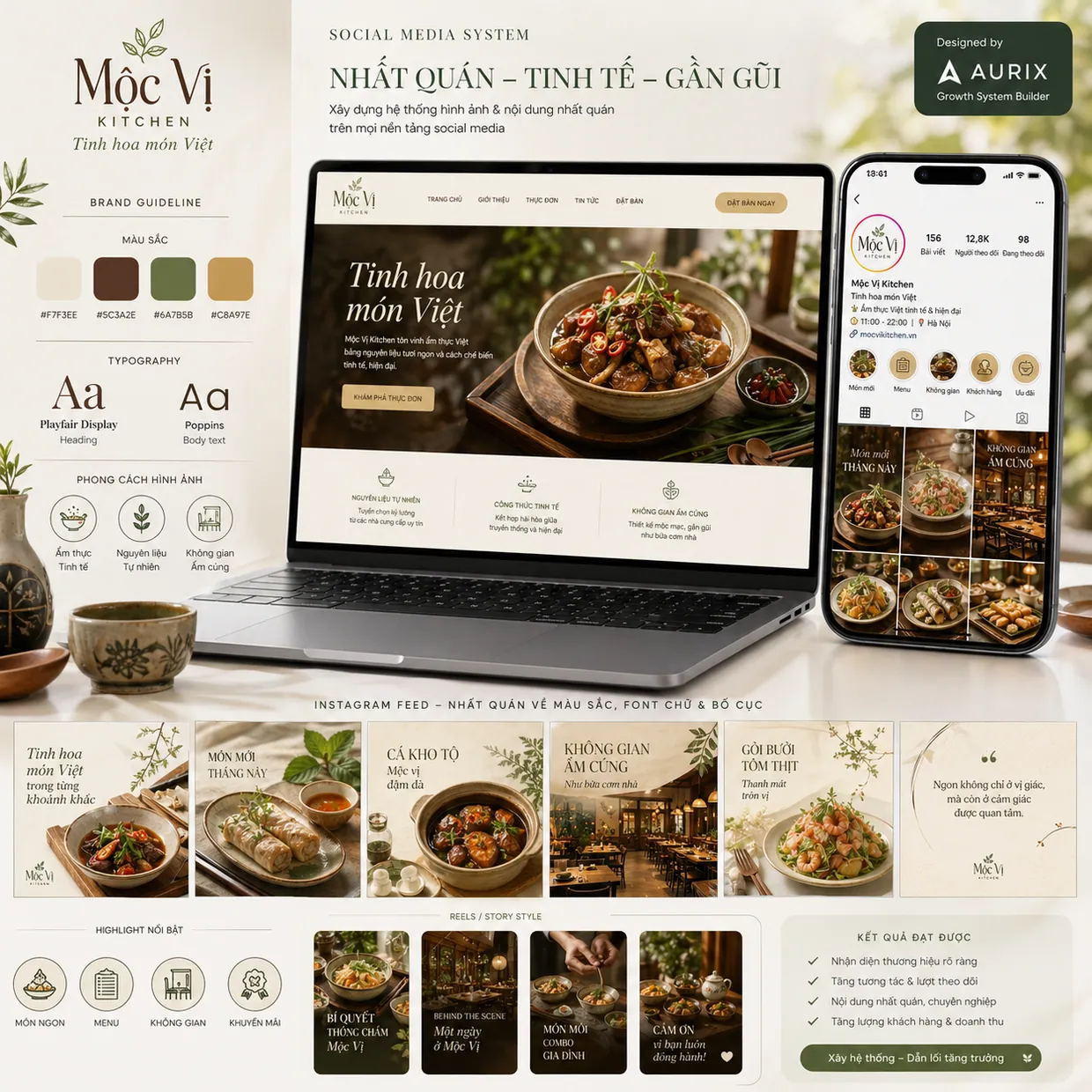 Dự án Mộc Vị do Aurix thực hiện
